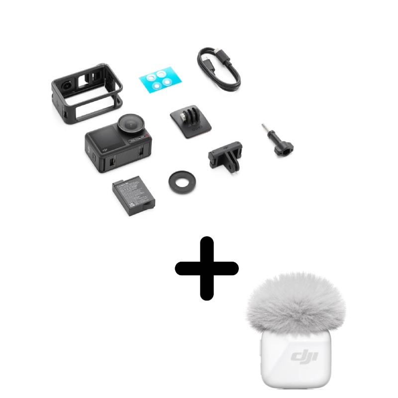 DJI Action 4 Standard Combo + DJI Mic Mini Transmitter