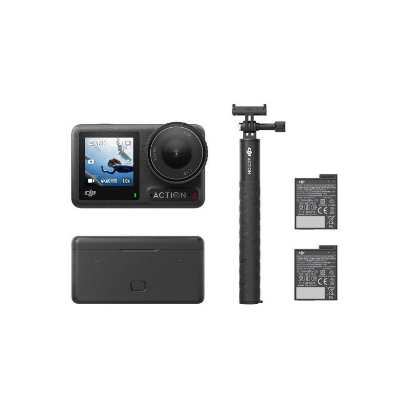 DJI Osmo Action 4 Adventure Combo (Refurbished by DJI )