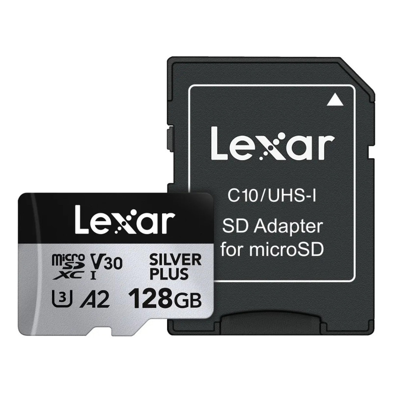 Micro SD Lexar Professional SILVER PLUS 128GB