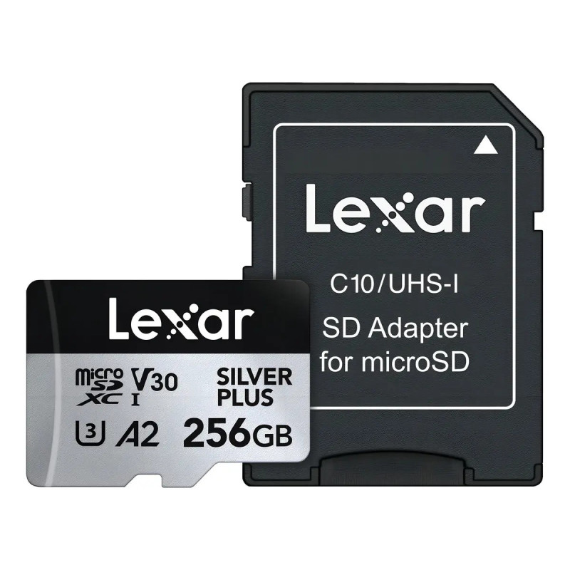 Micro SD Lexar Professional SILVER PLUS 256GB