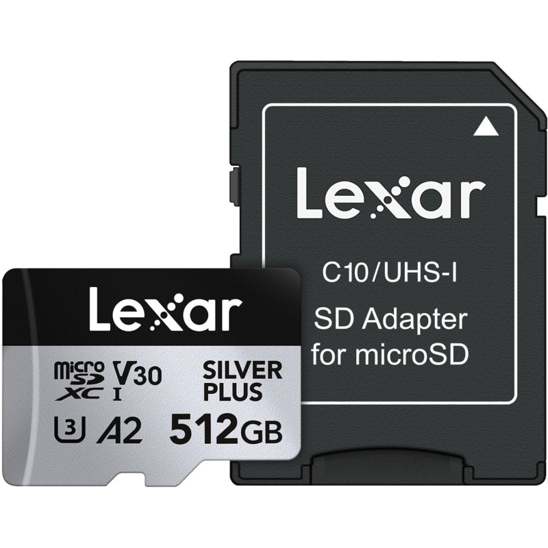 Micro SD Lexar Professional SILVER PLUS 512GB