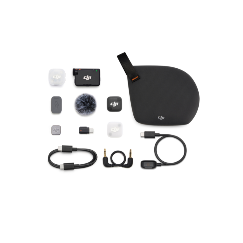 DJI Mic Mini 2 (2 TX + 1 RX + Charging Case)
