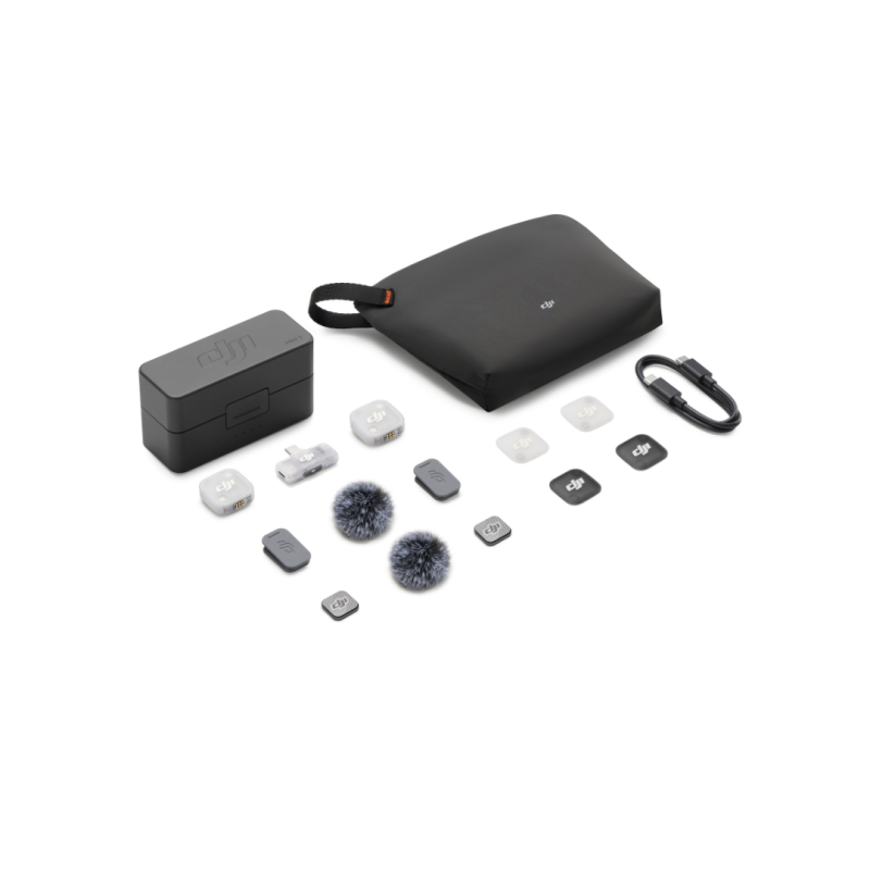 DJI Mic Mini 2 (2 TX + 1 Mobile RX + Charging Case)