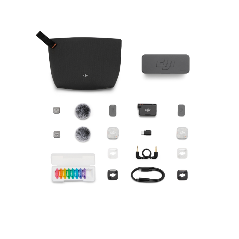 DJI Mic Mini 2S (2 TX + 1 RX + Charging Case)