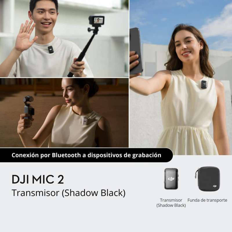 DJI Mic 2 Transmitter (Shadow Black)