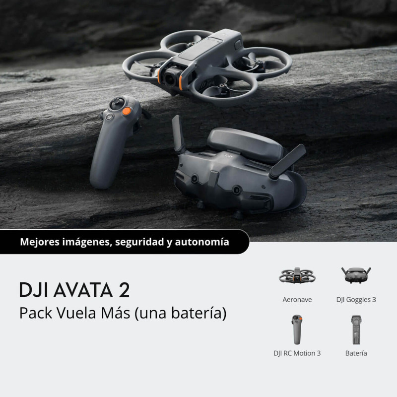 DJI Avata 2 Fly More Combo (Single Battery)