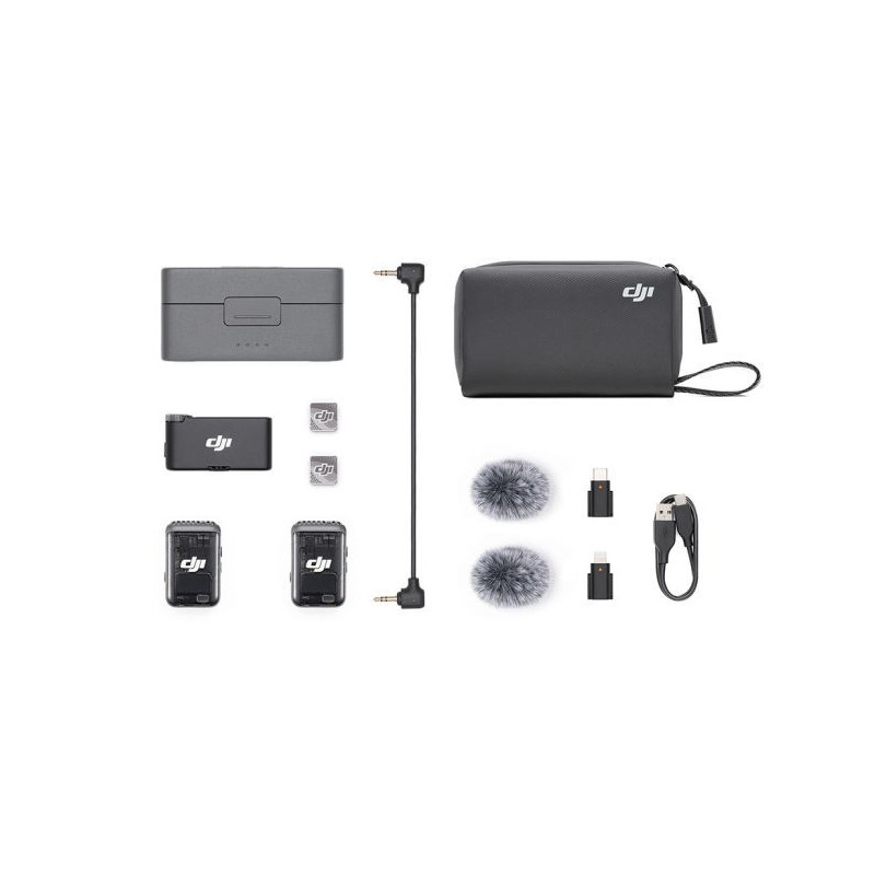 DJI Mic 2 (2TX+1RX+charging Case) | DJI Chile