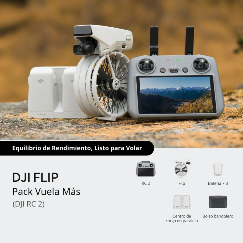 DJI Flip Fly More Combo (DJI RC 2) (GL)