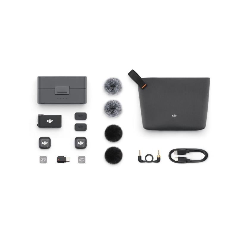 DJI Mic 3 (2 TX + 1 RX + estuche de carga)