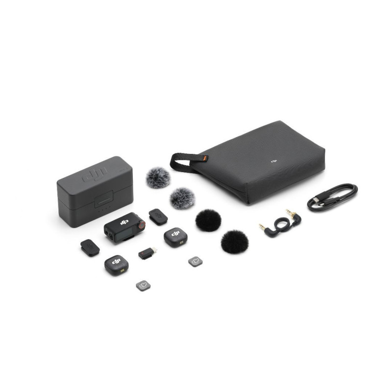 DJI Mic 3 (2 TX + 1 RX + estuche de carga)